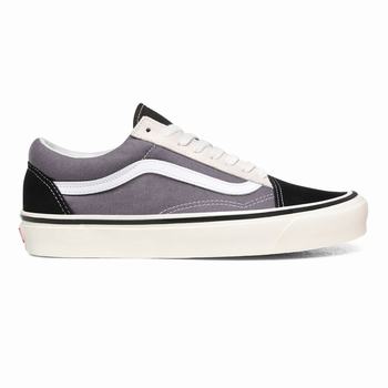 Damske Tenisky Vans Anaheim Factory Old Skool 36 DX Čierne/Siva/Biele VA37XZFET